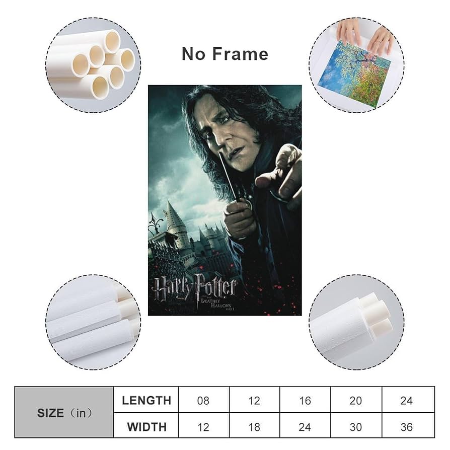 スネイプ アクリルアートパネル ハリー・ポッター Severus Snape - Acrylic stand - Harry Potter Series
